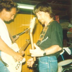Mark Sheppard & Me Dueling guitars