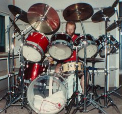 Alan Haglan On Drums for "Time-Out"